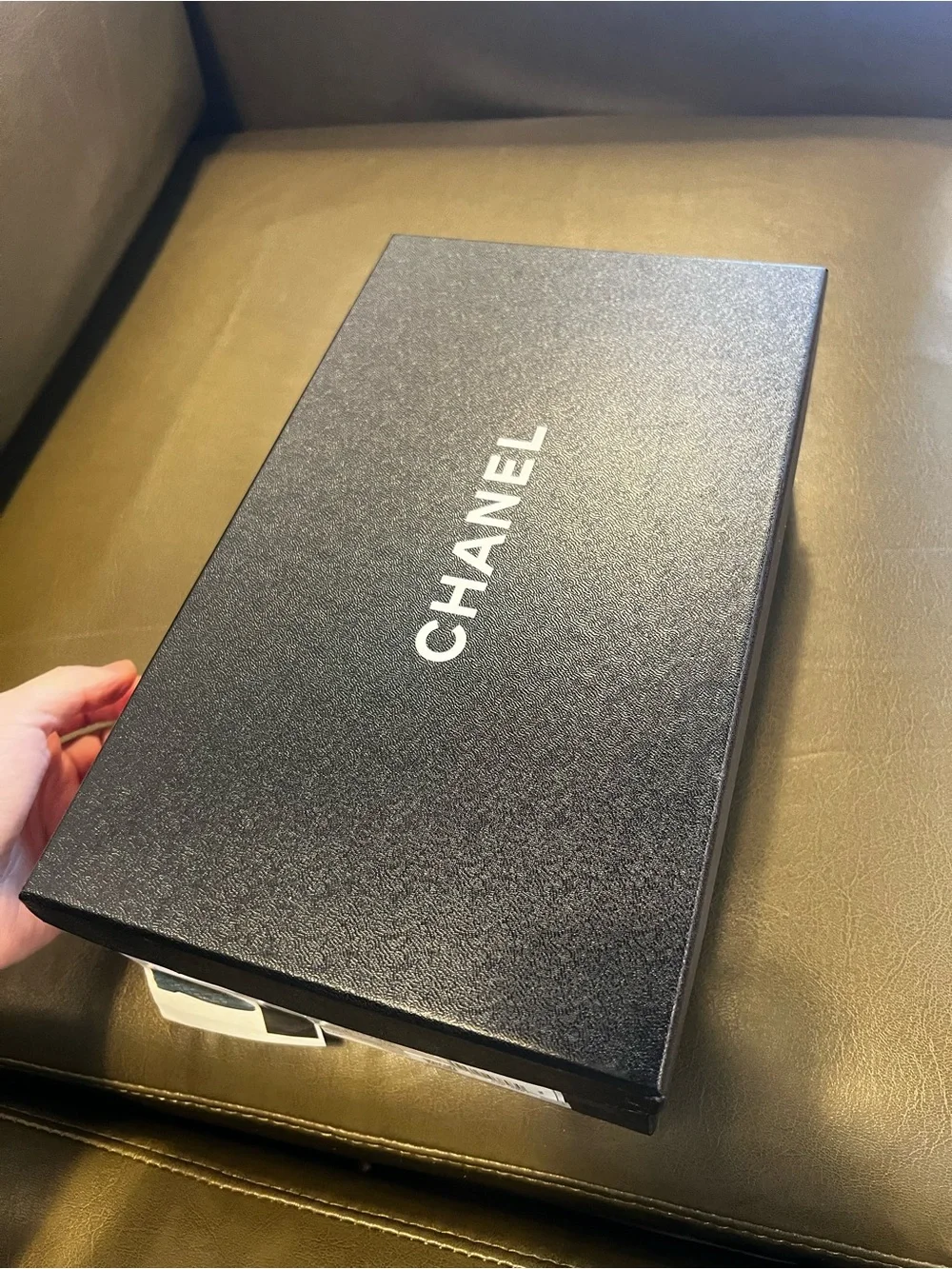 CHANEL BALLET FLATS Aged Calfskin  Black